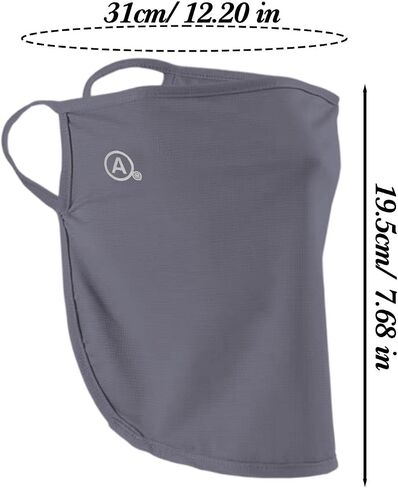 1PCS Summer Breathable Face Mask Comfortable Ear Loops Lightweight Half-Face Luxury Mask Windproof and Sun-Shielding Mask in Kuwait