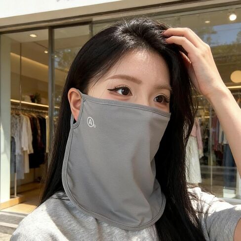 1PCS Summer Breathable Face Mask Comfortable Ear Loops Lightweight Half-Face Luxury Mask Windproof and Sun-Shielding Mask in Kuwait