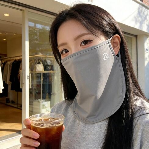 1PCS Summer Breathable Face Mask Comfortable Ear Loops Lightweight Half-Face Luxury Mask Windproof and Sun-Shielding Mask in Kuwait