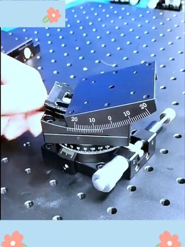 Dovetail Groove Stage Optical Positioning Sliding Table Manual Adjust Trimming Bearing Rotation Platform Motion Sliding Table in Kuwait