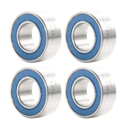 3801H8 VRS MAX Cartridge Bearings, Size 12x21x8mm Chrome Steel Black Sealed with Grease, 3801H8 LLU Cart Double Row Bearing for Hubs Pivot, (Pick of 4Pcs) in Kuwait