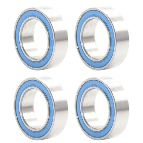 3801H8 VRS MAX Cartridge Bearings, Size 12x21x8mm Chrome Steel Black Sealed with Grease, 3801H8 LLU Cart Double Row Bearing for Hubs Pivot, (Pick of 4Pcs) in Kuwait
