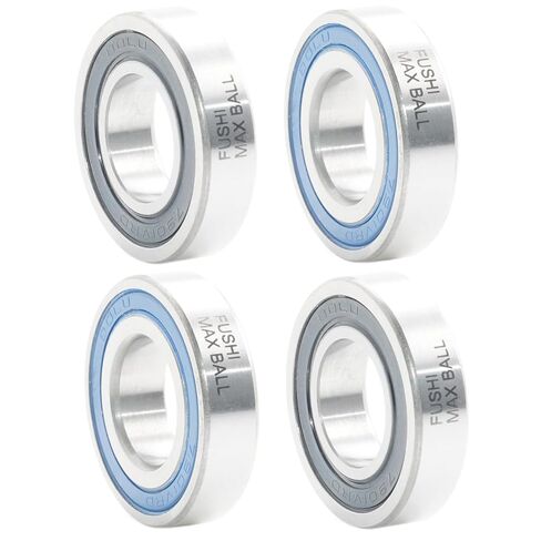 3801H8 VRS MAX Cartridge Bearings, Size 12x21x8mm Chrome Steel Black Sealed with Grease, 3801H8 LLU Cart Double Row Bearing for Hubs Pivot, (Pick of 4Pcs) in Kuwait