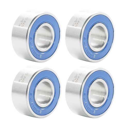 3801H8 VRS MAX Cartridge Bearings, Size 12x21x8mm Chrome Steel Black Sealed with Grease, 3801H8 LLU Cart Double Row Bearing for Hubs Pivot, (Pick of 4Pcs) in Kuwait