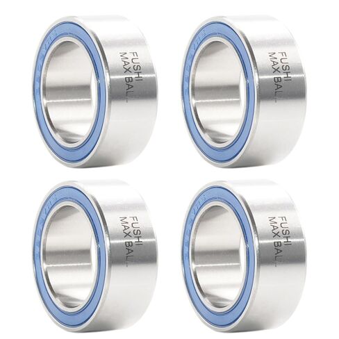 3801H8 VRS MAX Cartridge Bearings, Size 12x21x8mm Chrome Steel Black Sealed with Grease, 3801H8 LLU Cart Double Row Bearing for Hubs Pivot, (Pick of 4Pcs) in Kuwait
