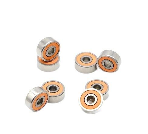 Small Sealed Steel Ball Bearing 2pcs SMR105-2RS- CB 5X11X4mm ABEC-7 Hybrid Ceramic Ball Bearing in Kuwait