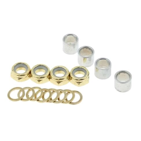 Small Sealed Steel Ball Bearing Skateboard Bearing Spacers Washer Nut Speed Kit in Kuwait