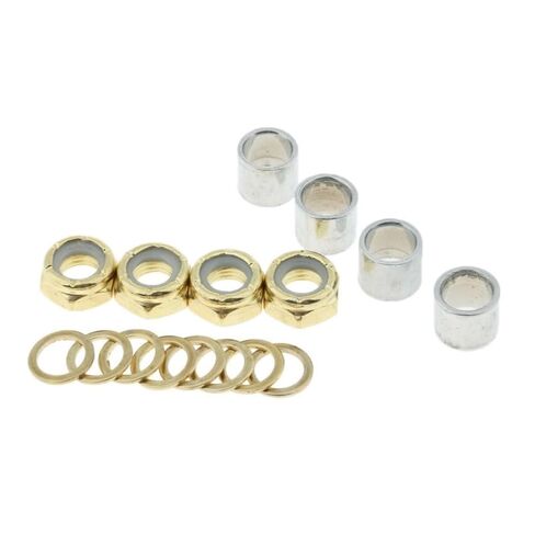 Small Sealed Steel Ball Bearing Skateboard Bearing Spacers Washer Nut Speed Kit in Kuwait