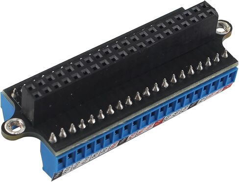 ZDE GPIO Terminal Block Breakout Board Module DIY Circuit GPIO Expansion Board Micro Connector Compatible with Raspberry Pi 5/4B/3B+/3B/2B/Zero/Zero W/Zero 2 W in Kuwait