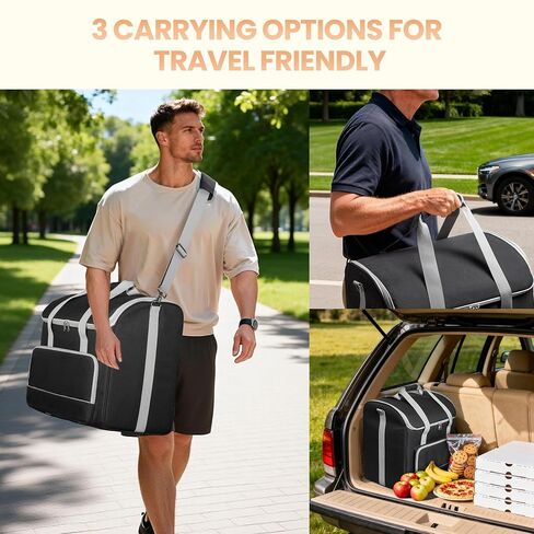YARWO Carrying Case Compatible with Iceman by Chefman Slush-Ease MAX 90oz/ 68oz, Insulated Cooler Bag with Customized Dividers, Base Board and Pockets for Slushie Machine, Cups, Straws and Accessories in Kuwait