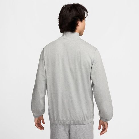 Nike Club Men's Knit Jacket (Dark Grey Heather/Light Smoke Grey/White, FQ3426-063) Size X-Large in Kuwait