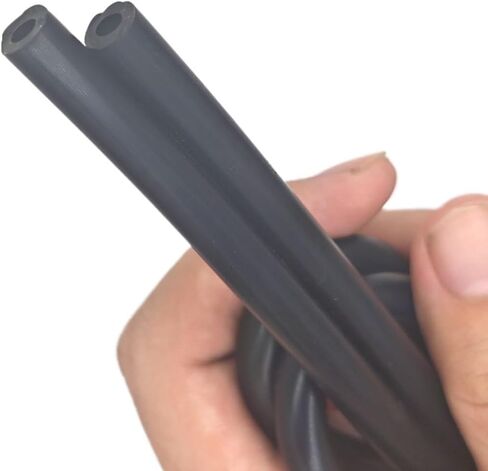 3FT 0.27 "OD 0.16" ID أنبوب مطاط موصل خرطوم سيليكون 6x4 مللي متر أنابيب المطاط الصناعي لا كهرباء ساكنة 1 متر in Kuwait