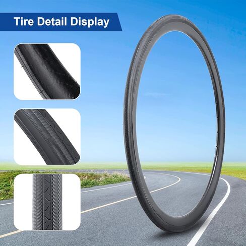 27.5x2.40 (60-584) Bike Tire 27.5 inch Bicycle tire Suitable for 27.5X2.4 27.5 x 2.40 Off Road/Mountain Folding Replacement Bike Tire (Single) in Saudi Arabia