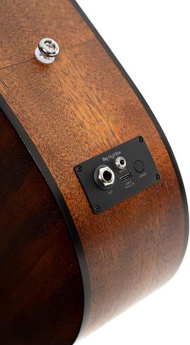 Cort EARTHGO-OPBB Earth Go HyVibe H2 Acoustic Electric Guitar Open Pore Brown Burst w/Bag in Kuwait
