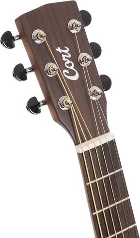 Cort EARTHGO-OPBB Earth Go HyVibe H2 Acoustic Electric Guitar Open Pore Brown Burst w/Bag in Kuwait