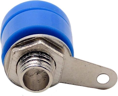 10pcs/lot Banana Plug Dia 4mm Copper Banana Jack Socket Panel Terminal, Silver or Gold Plate Connectors Optional(MIX RED BLACK SILVER) in Kuwait