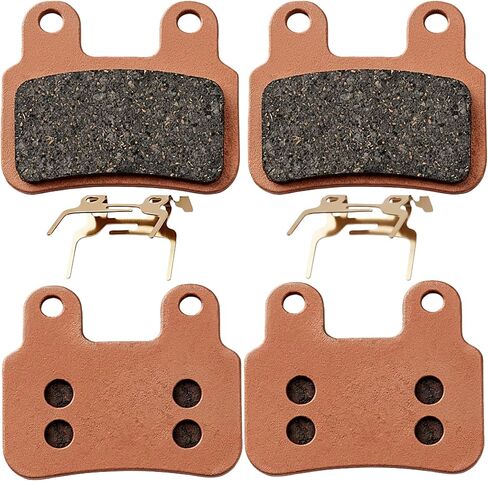 2 Pairs Copper Sintered E-Bike Disc Brake Pads for Ridstar Q20/Q20 Pro/H26 Pro All-Metal Low Noise High Heat Resistance Strong Bite Front & Rear Set in Kuwait