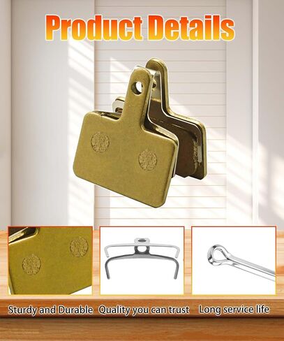 4 Pairs E-Bike Brake Pads Fits for Himiway D3 Cruiser,D5 Zebra,D7 Cobra,Escape,Big Dog,Rambler in Kuwait