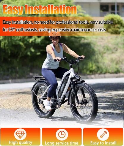 4 Pairs E-Bike Brake Pads Fits for Himiway D3 Cruiser,D5 Zebra,D7 Cobra,Escape,Big Dog,Rambler in Kuwait