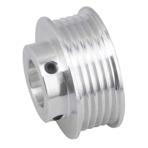 5 Slots 31mm Dia 14mm Bore 6061 Aluminum V-Type Belt Pulley for PJ Multi Wedge Belt in Kuwait