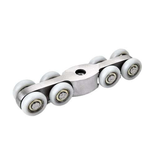 Stainless Steel Sliding Door Rollers Bear 120KG Bedroom Wood Door Hanging Wheels Meeting Room Wardrobe Door Roller Wheels in Saudi Arabia