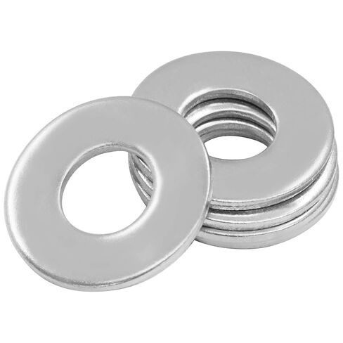 Hordion 200pcs #10 Stainless Steel Flat Washers, 1/2" OD Fender Washer for Home Improvement and Industrial Use in Kuwait