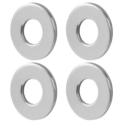 Hordion 200pcs #10 Stainless Steel Flat Washers, 1/2" OD Fender Washer for Home Improvement and Industrial Use in Kuwait