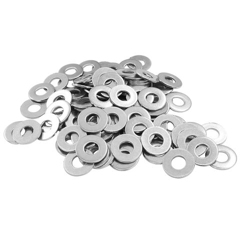 Hordion 200pcs #10 Stainless Steel Flat Washers, 1/2" OD Fender Washer for Home Improvement and Industrial Use in Kuwait