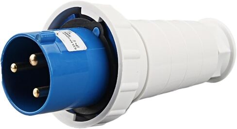 IP67 Industrial Plug Aviation Socket 63/125A Connector 3-core 4/5 Three-Phase Four-Wire 380 Non-Explosion-Proof(3-core125Aconcealedsocket/343) in Kuwait