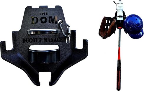 Baseball Softball Dugout Equipment Organizer/Hanger Solid Quality Guaranteed in Kuwait