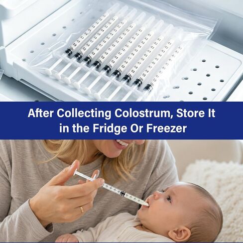 100 Pack 1ml Lab Measuring Tool, Individually Packaged | for Scientific Research, Infants, Pets, Colostrum Collector and Liquid Measuring in Kuwait