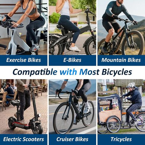 RYACO Noseless Bike Seat Cushion for Men Women,Oversized Bike Seat,Extra Comfort Seat Cushion for Exercise Road Stationary Electric Cruiser Bikes in Kuwait