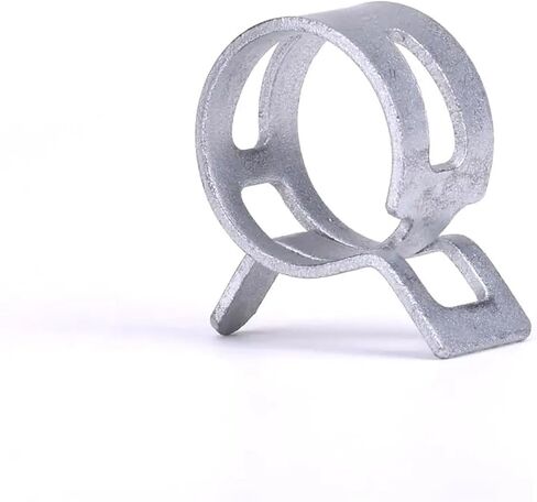 مشابك خرطوم، تطبيق 50 قطعة مشبك خرطوم زنبركي من الفولاذ المنغنيز ضياء داخلي 17 مم - 22 مم إبزيم مرن عالي القوة طوق أنابيب المياه (22 مم) in Kuwait