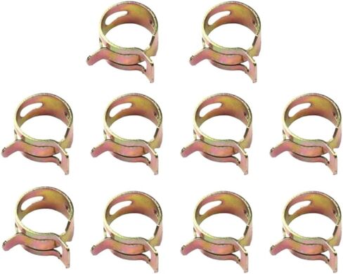 Spring Clip Hose Clamps 5mm 6mm 7mm 8mm 9mm Compatible with Automotive Fuel Water Air Tube Applications in Kuwait