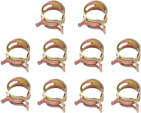Spring Clip Hose Clamps 5mm 6mm 7mm 8mm 9mm Compatible with Automotive Fuel Water Air Tube Applications in Kuwait