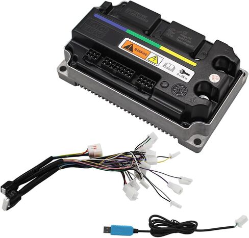 VOTOL EM100GTS 72400S 200A 3kw brushless DC Controller QS Motor Electric Motorcycle Motor Scooter Intelligent programmable in Kuwait