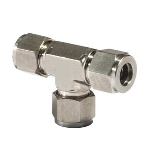 ETM3 Stainless Steel Ferrule Tee Equal-Size Fitting in Kuwait