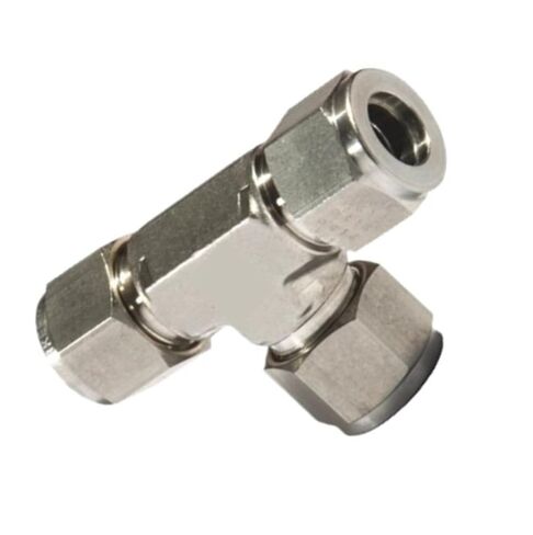 ETM18 Stainless Steel Ferrule Tee Equal-Size Fitting in Kuwait