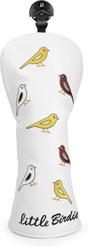 Birdie Golf Head Covers - Leather Driver Headcover Fairway Wood Cover Hybrid Head Covers in Kuwait