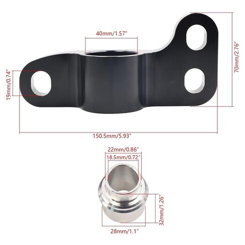 Spherical Compliance Bushing Kit Fit for 1996-2000 Honda Civic, 6061 Aluminum Housings, Improves Steering and Braking Response in Kuwait