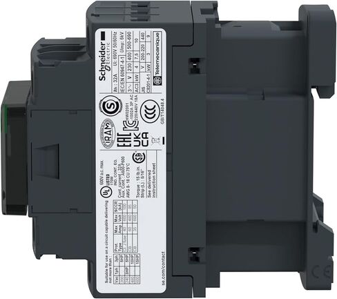 شنايدر إلكتريك، موصل TeSys D - 3P(3 NO) - ملف AC-3-440 V 18 A - 230 V AC، LC1D18P7 in Kuwait