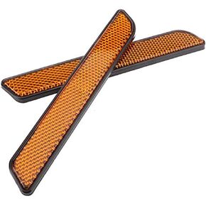 Motorcycle 2 Pcs Orange Front Fork Leg Reflector Reflective Stripe For Harley All Lower Legs Slider Dyna Softail Sportster FXD