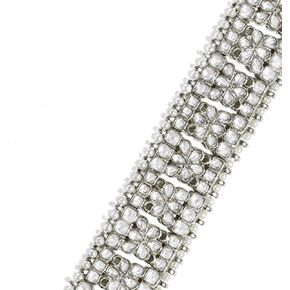 Aheli Tradional Ethnic Kundan Waist Belly Chain Indian Traditional Bollywood Jewelry for Women Girls Rhodium White Faux Stone Beaded