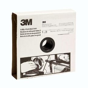لفة قماش 3M متعددة الاستخدامات 314D، أكسيد الألومنيوم، عرض 1-1/2 بوصة × طول 20 ياردة، P150 Grit، كستنائي (عبوة من قطعة واحدة)