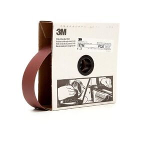 3M Utility Cloth Roll 314D, Aluminum Oxide, 1-1/2" Width x 20 yds Length, P150 Grit, Maroon (Pack of 1)