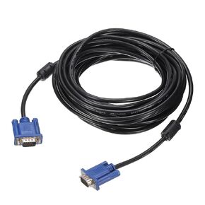 MECCANIXITY VGA to VGA Cable, 10M/33ft Male to Male VGA 3+5 Video Cable for Computer, Projector