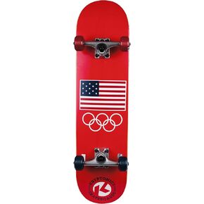 لوح تزلج كامل للأطفال من فريق كريبتونيكس الرسمي للأولمبياد بالولايات المتحدة الأمريكية مقاس 31 بوصة in Kuwait