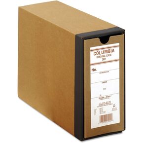 Globe-Weis Columbia Binding Case, Letter Size, High Arch, Each (B50H),Kraft