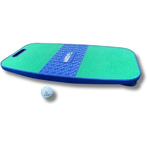 Power Shift Board Golf Training Aid - Innovative Golf Balance Board Designed To Teach Proper Weight Distribution In The Golf Swing, For More Power And Distance! Golf Swing Board With Noise Feedback!