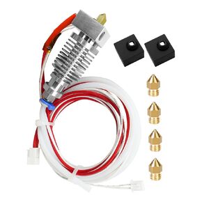 3D Printer Hot End Kit, CR-10 V2 and CR-10 V3 Hotend Nozzle Extruded Kits Fit for Creality CR-10 V2 V3 3D Printer